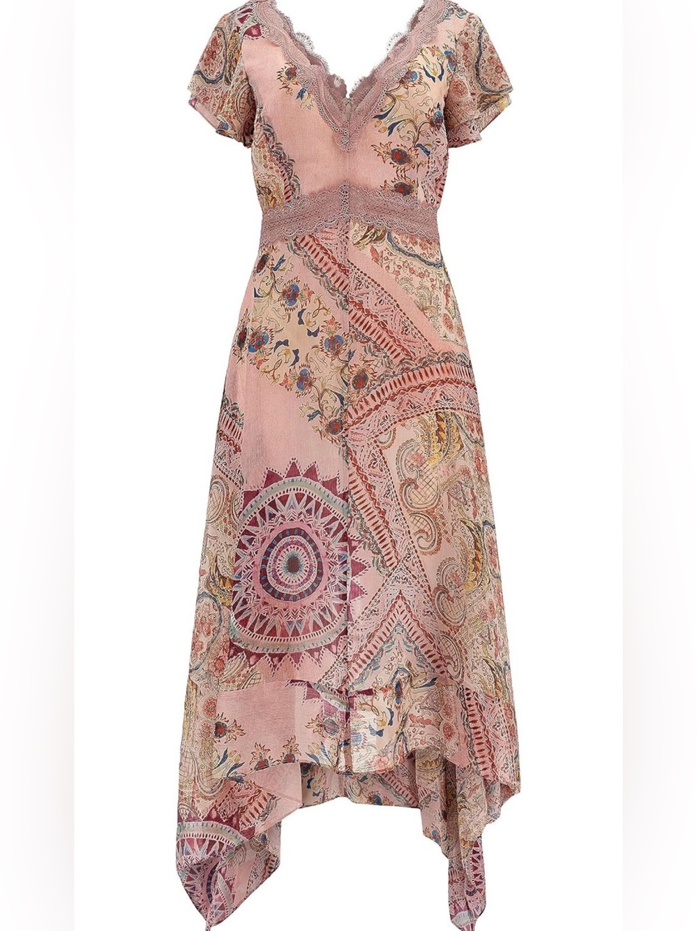 Guess Eco Tania Chiffon Midi Dress Retails for $190